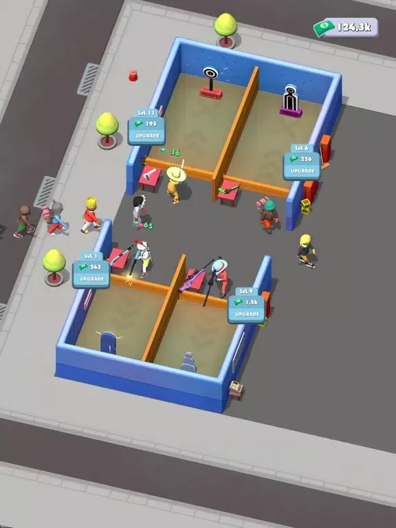 Shooting Area - Idle Clicker iPad  স্ক্রিনশট