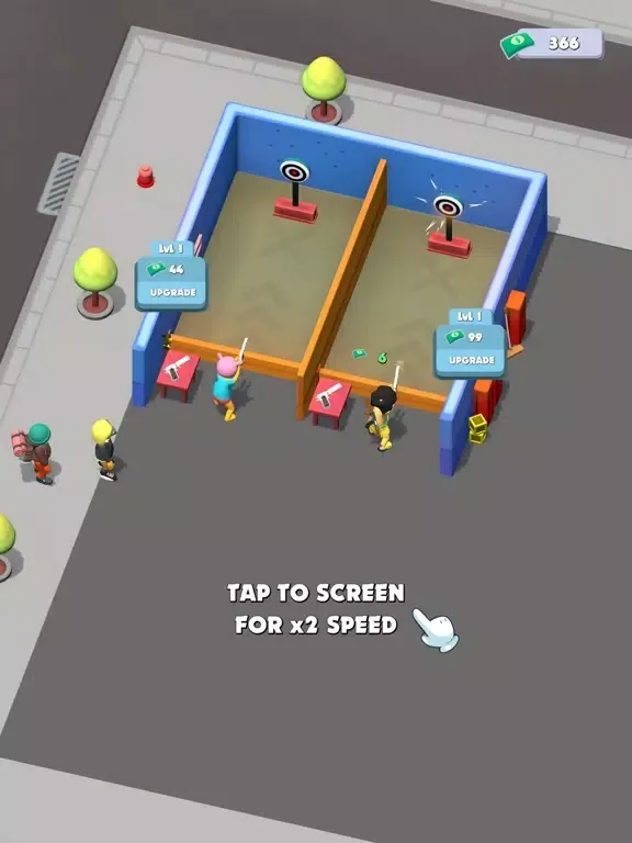 Shooting Area - Idle Clicker iPad  স্ক্রিনশট