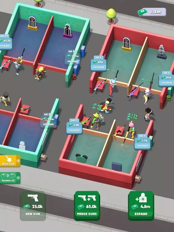 Shooting Area - Idle Clicker iPad  স্ক্রিনশট