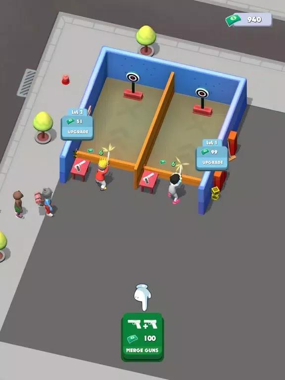 Shooting Area - Idle Clicker iPad  স্ক্রিনশট