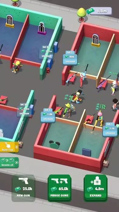 Shooting Area - Idle Clicker স্ক্রিনশট