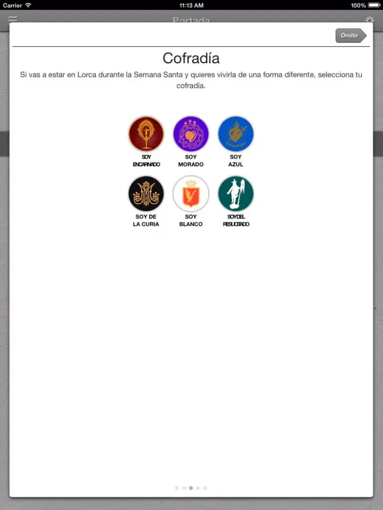 Semana Santa de Lorca iPad 应用截图