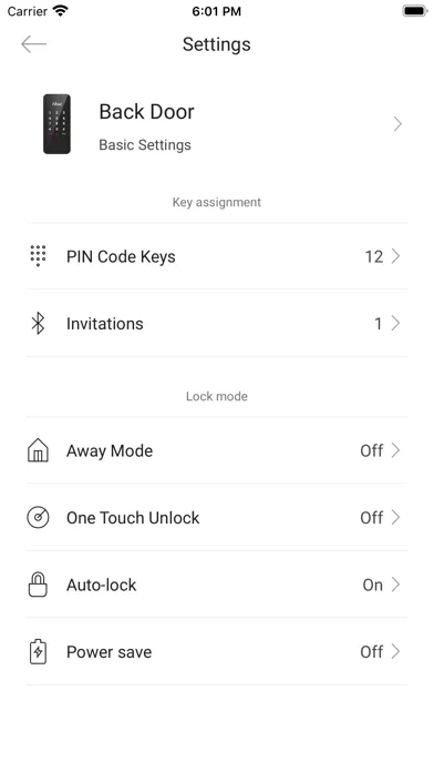 Alfred Home Screenshots