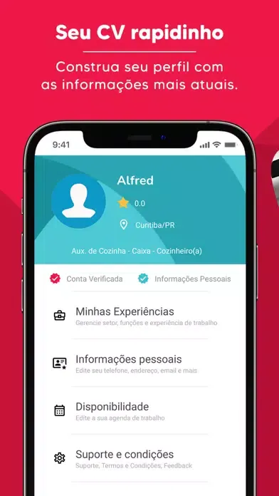 Alfred: Vagas para Freelancers 스크린샷
