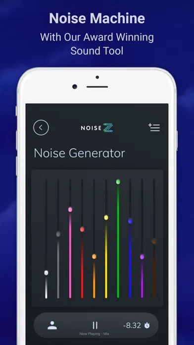 Capturas de pantalla de NoiseZ: Soothing Sleep Sounds
