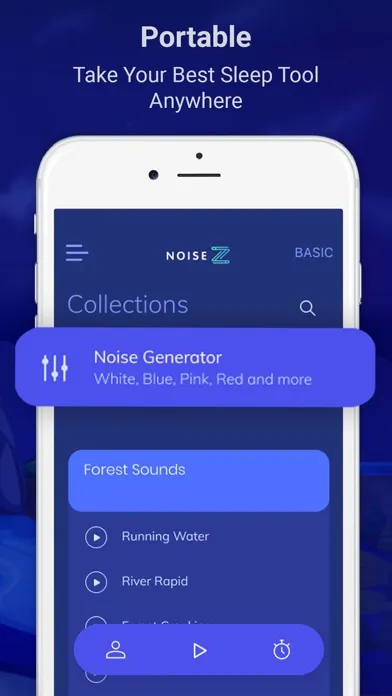 Capturas de pantalla de NoiseZ: Soothing Sleep Sounds