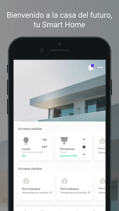 Tangkapan layar Alfred Smart App