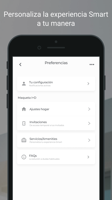 Tangkapan layar Alfred Smart App