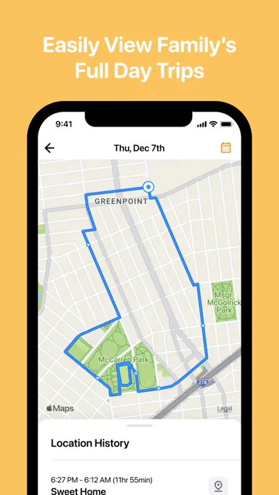 AlfredCircle: Location Tracker应用截图