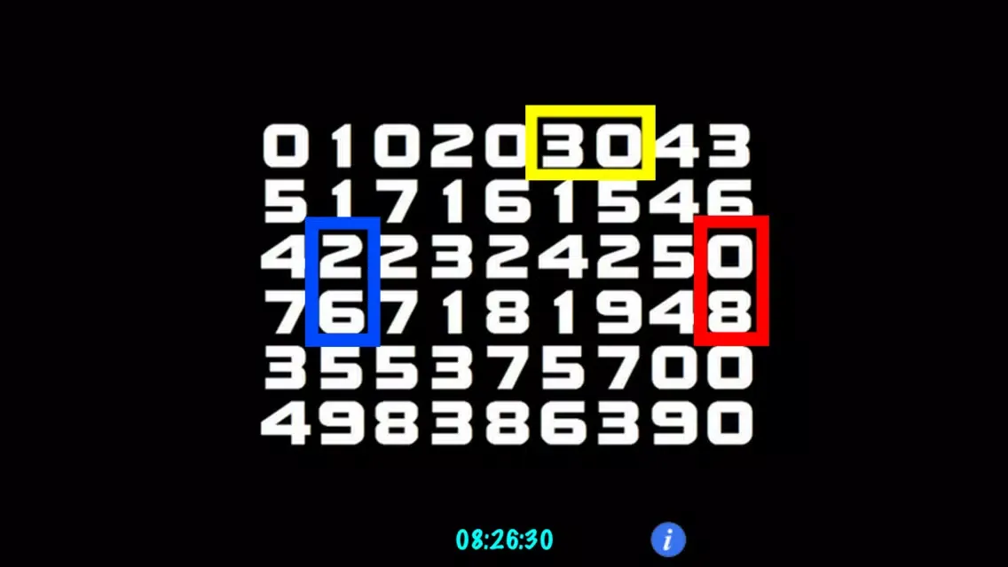 Tangkapan layar PuzzClock