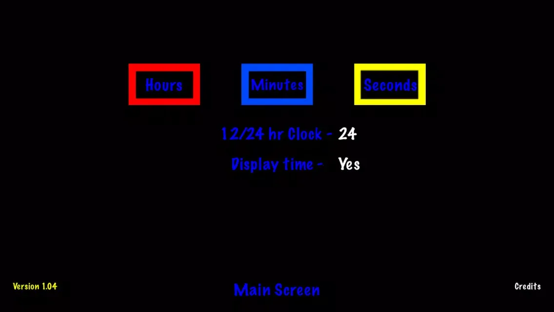 Tangkapan layar PuzzClock
