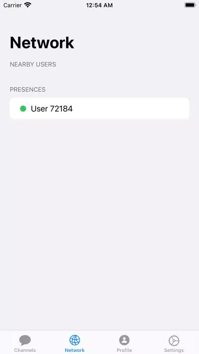Скриншоты Bluezone Messaging App