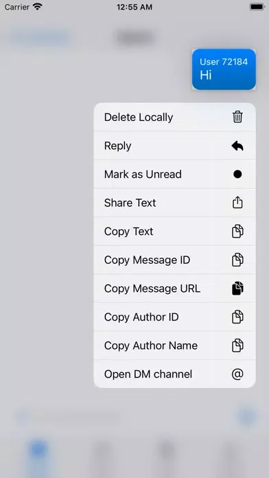 Скриншоты Bluezone Messaging App