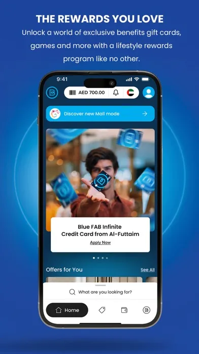 ภาพหน้าจอของ Blue Rewards