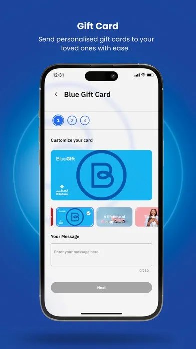 ภาพหน้าจอของ Blue Rewards
