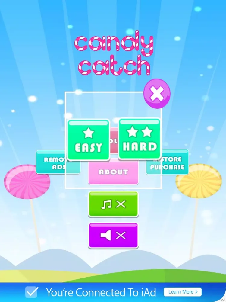 Capturas de pantalla de Candy Catch - Sweet Mission iPad 