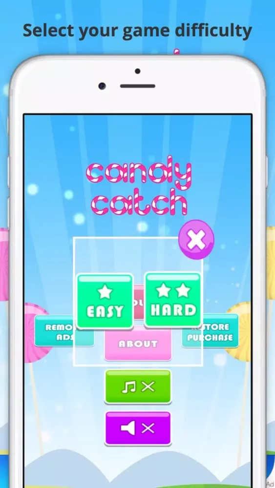 Capturas de pantalla de Candy Catch - Sweet Mission