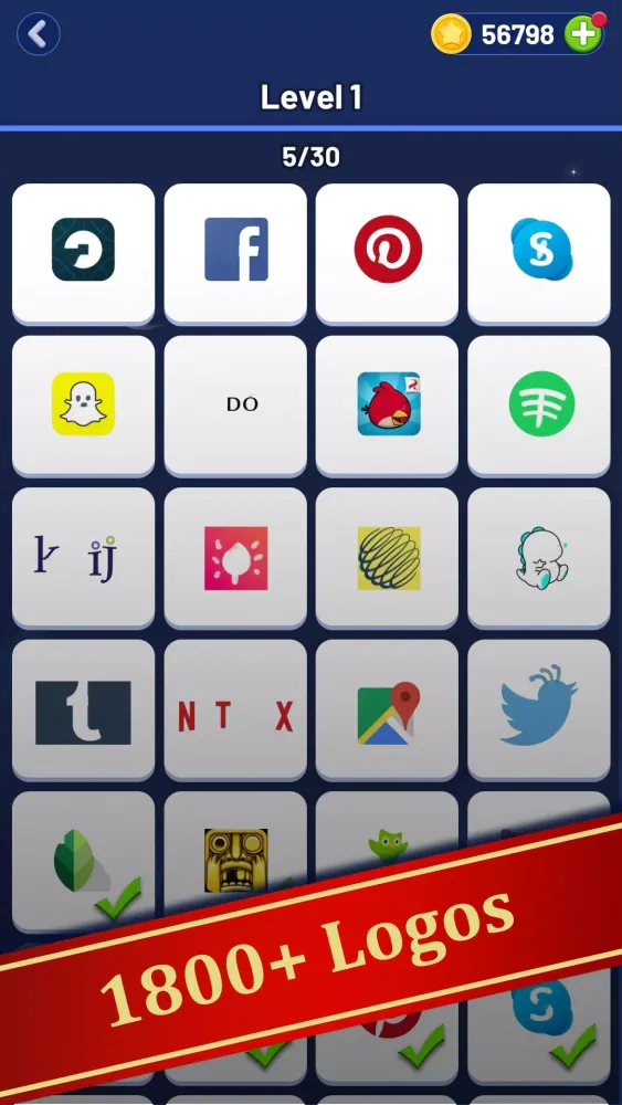 Logo Quiz Screenshots