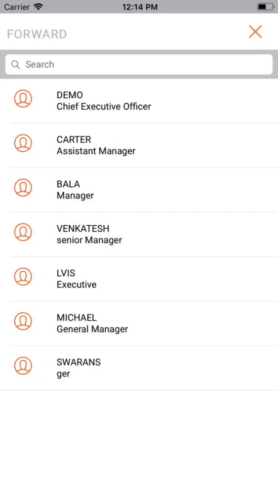 Oracle EBS - PR Approvals Screenshots