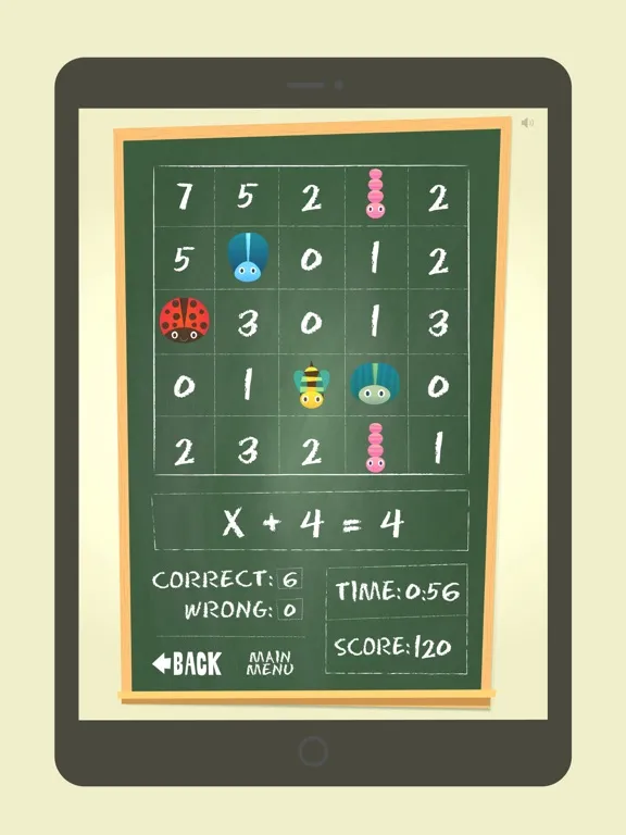 Zrzuty ekranu Alge-Bingo iPad 
