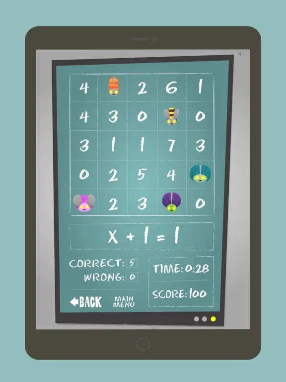 Zrzuty ekranu Alge-Bingo iPad 