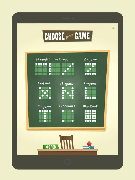 Zrzuty ekranu Alge-Bingo iPad 