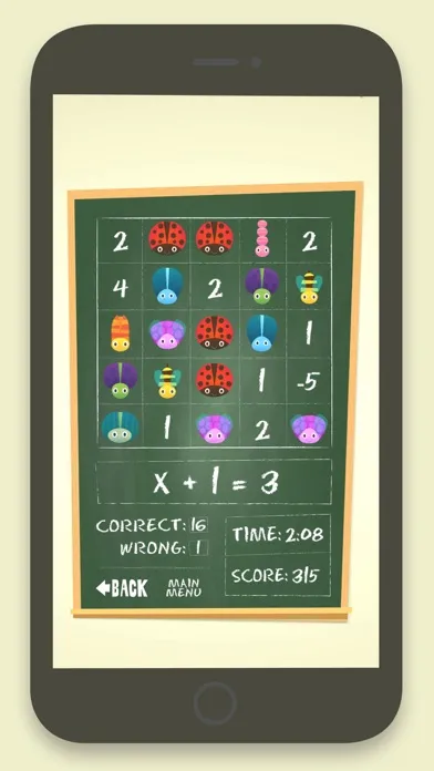 Zrzuty ekranu Alge-Bingo