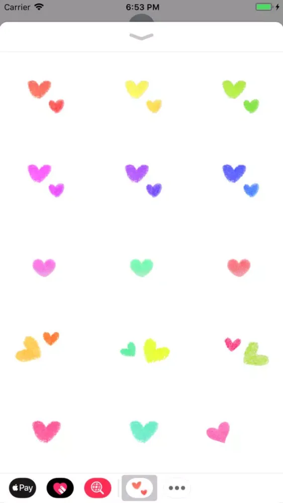 Tangkapan layar LOVE : with all my hearts