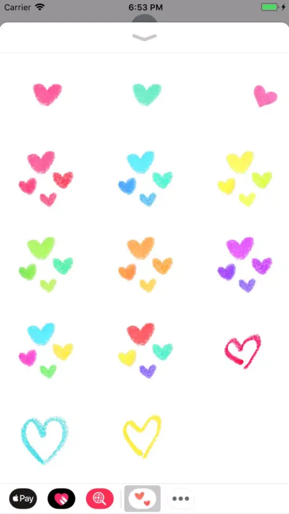 Tangkapan layar LOVE : with all my hearts