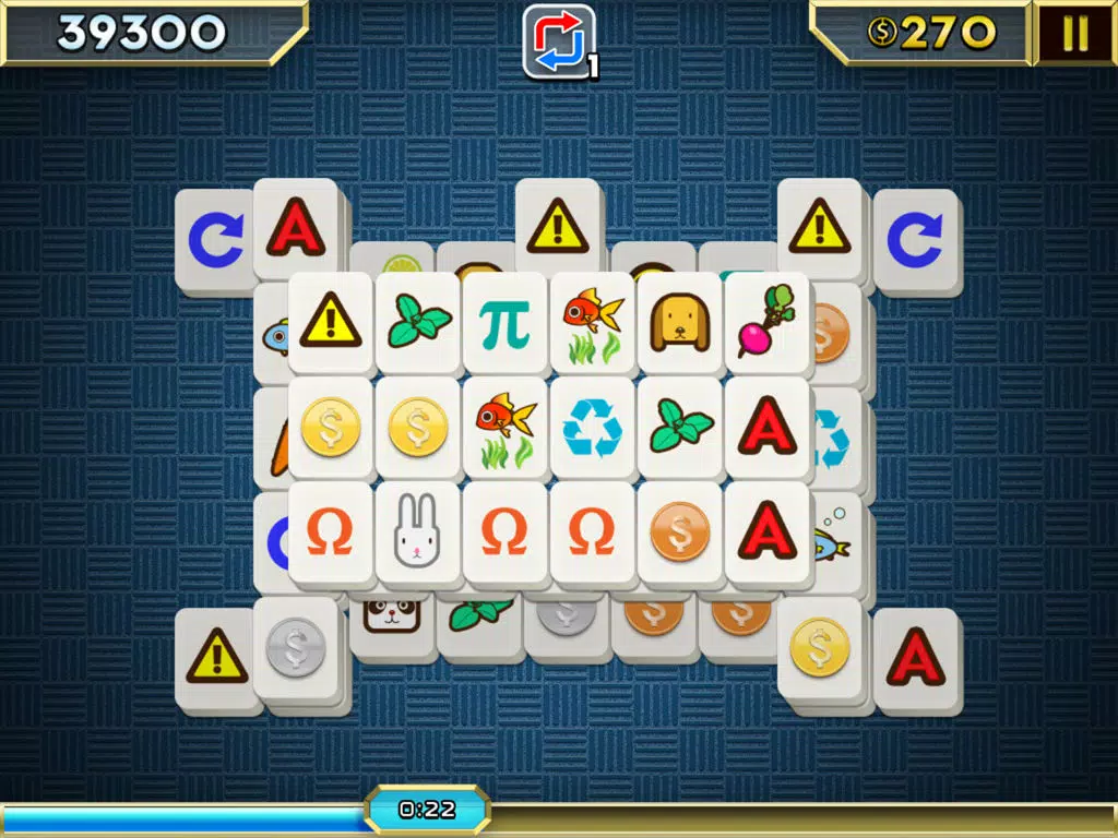 Tangkapan skrin King of Mahjong iPad 