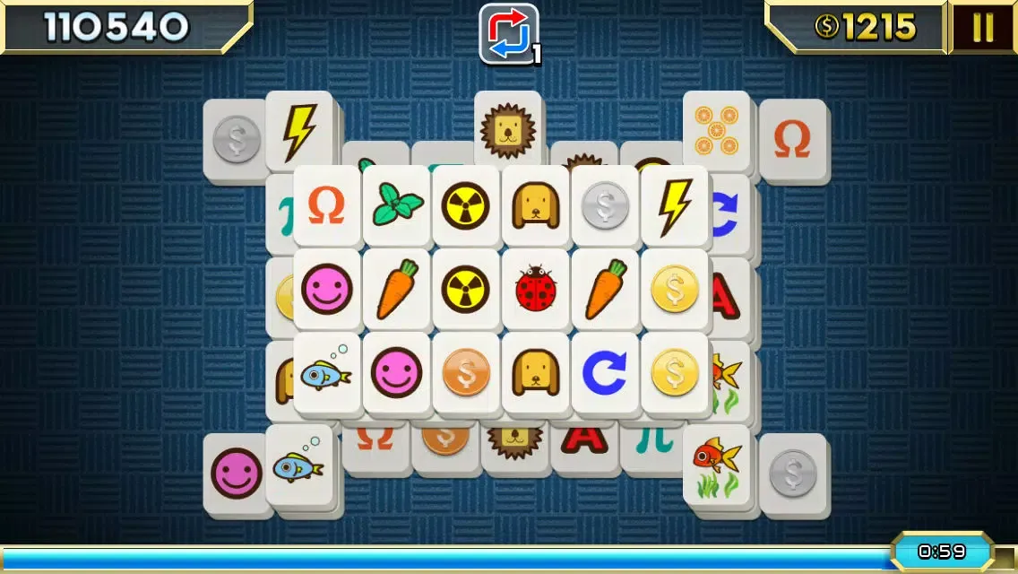 Tangkapan layar King of Mahjong