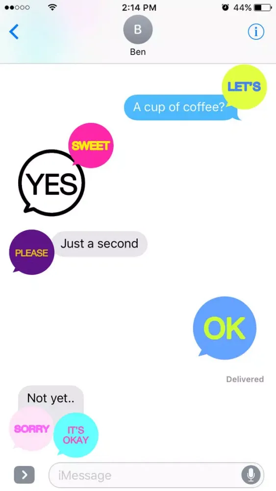 SAY IT! - stickers スクリーンショット