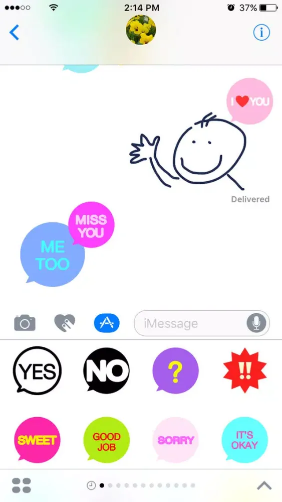SAY IT! - stickers スクリーンショット