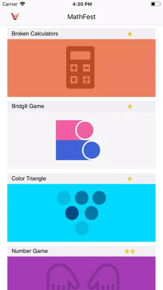 تصاویر MathFest App