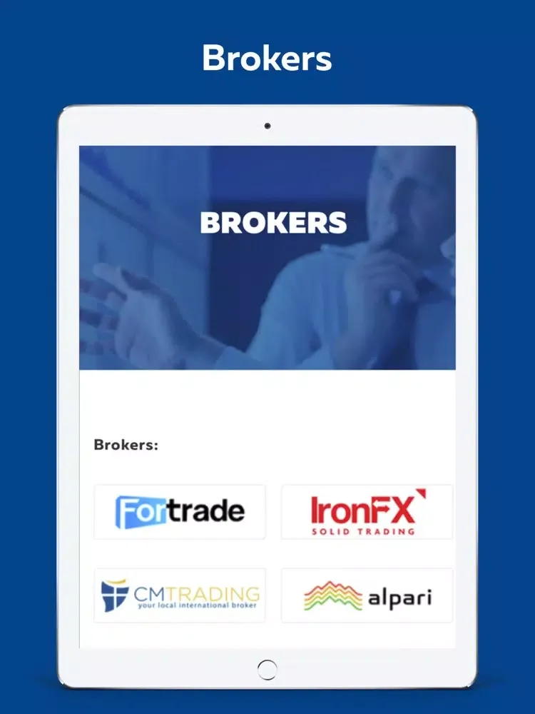 Tangkapan layar Algo FxPro: Trade & Invest iPad 