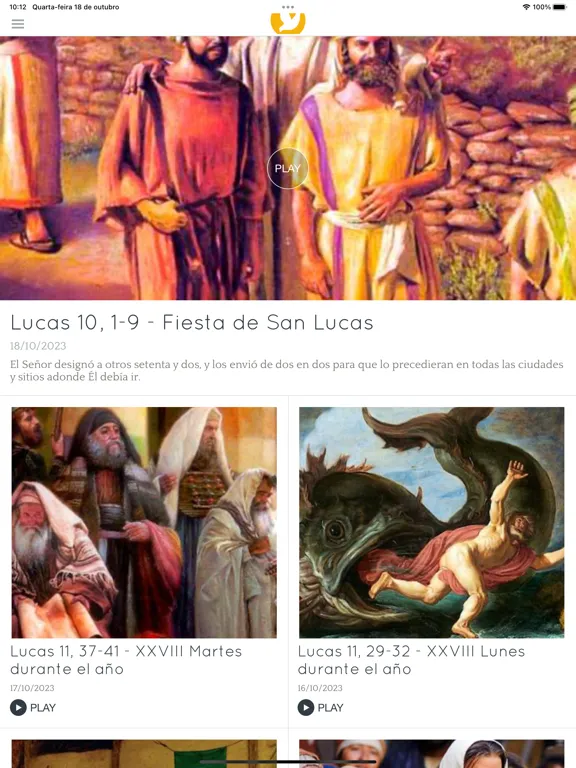 Algo del Evangelio iPad  স্ক্রিনশট