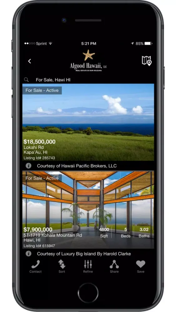 Capturas de pantalla de Algood Hawaii