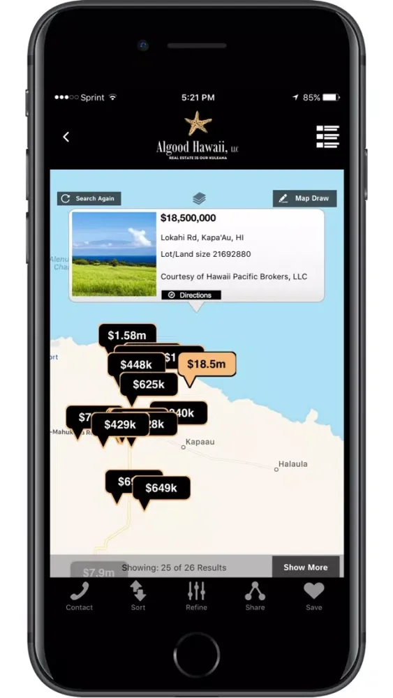 Capturas de pantalla de Algood Hawaii