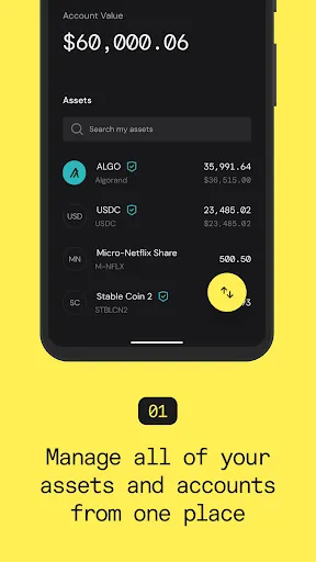 Pera Algo Wallet سکرین شاٹس