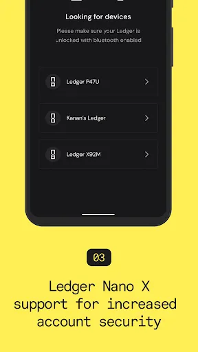 Pera Algo Wallet سکرین شاٹس