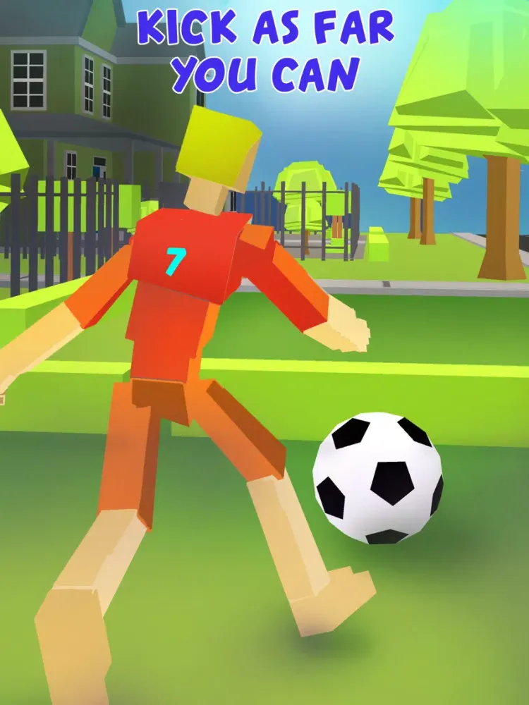 Football Boy 3D iPad  Screenshots