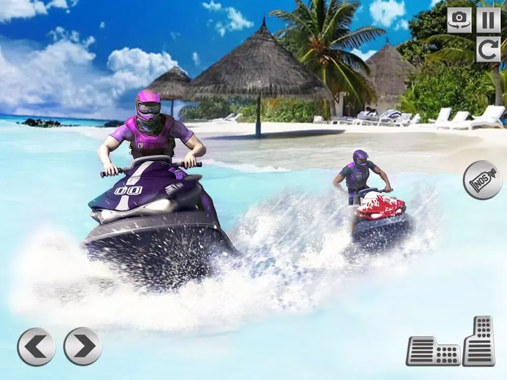 Jetski Stunt Boat Racing Sim iPad  स्क्रीनशॉट