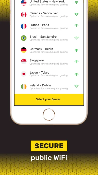 Tangkapan layar Hot VPN: Super Fast & Easy