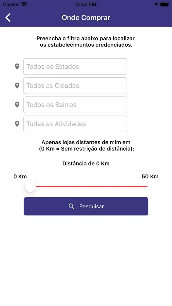 Tangkapan skrin Cartão Casa dos Colchões