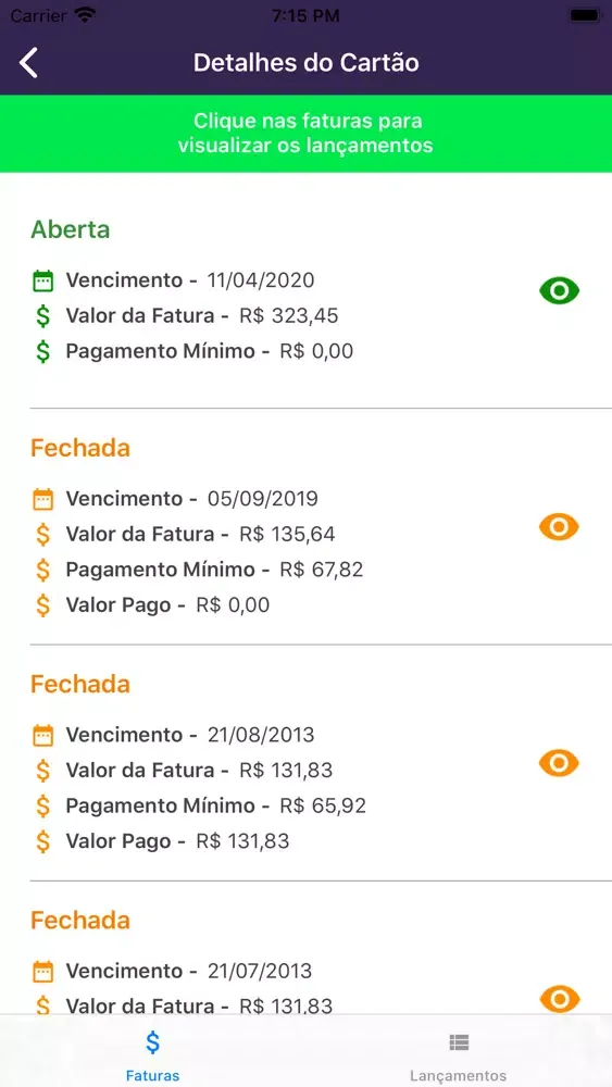 صور Cartão Crediário 2.0
