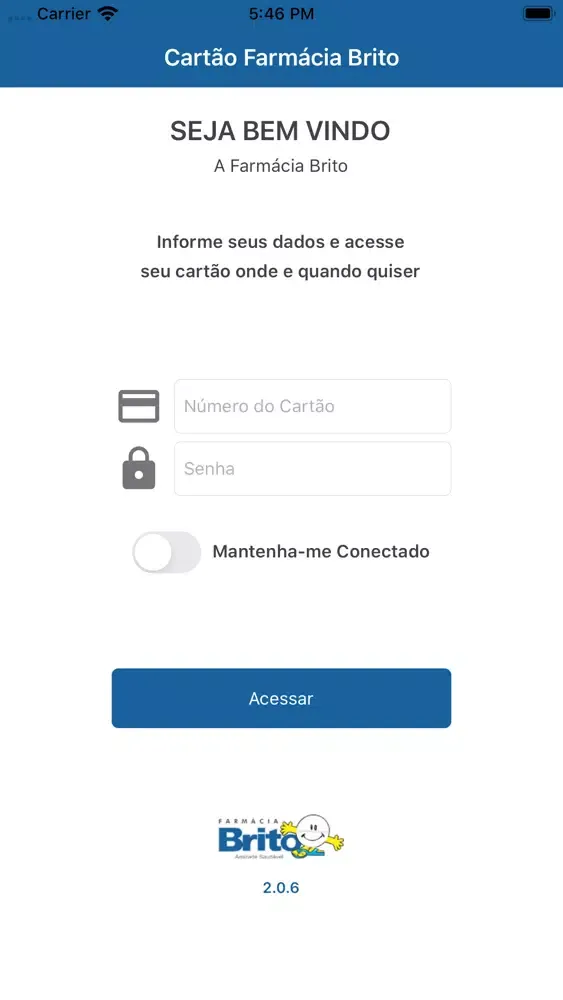 Cartão Farmácia Brito スクリーンショット