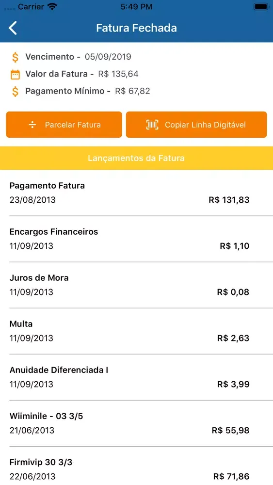 Cartão Farmácia Brito スクリーンショット