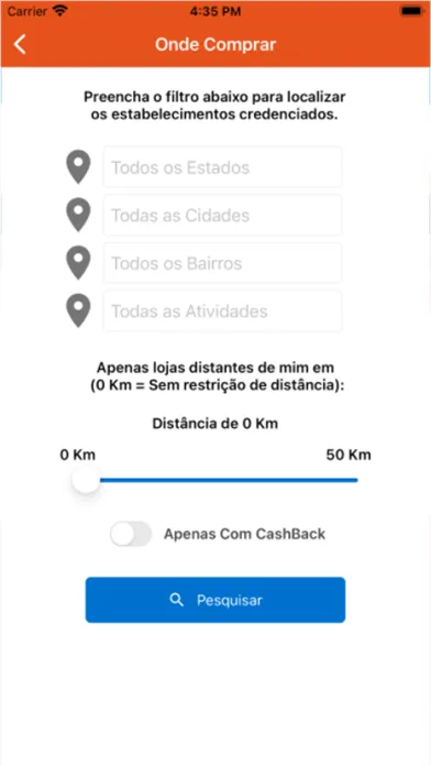 Screenshot di Cartão Fidelise Varejo