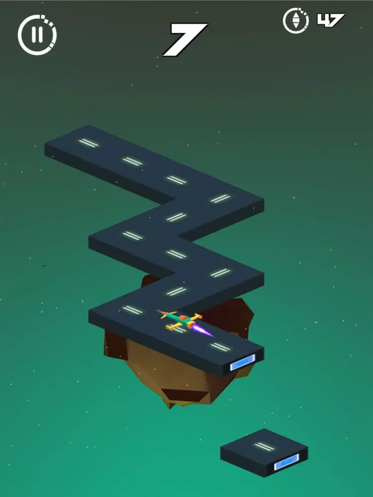 Galaxy Space Zigzag Adventure iPad 应用截图