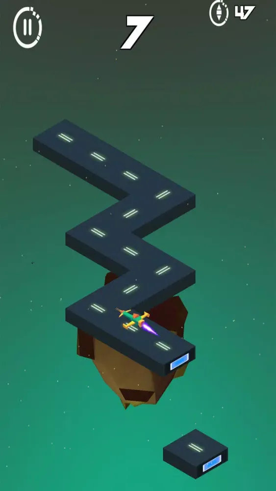 Galaxy Space Zigzag Adventure应用截图